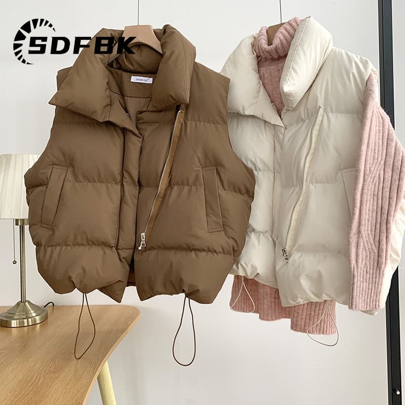 Women Autumn Winter Down Vest