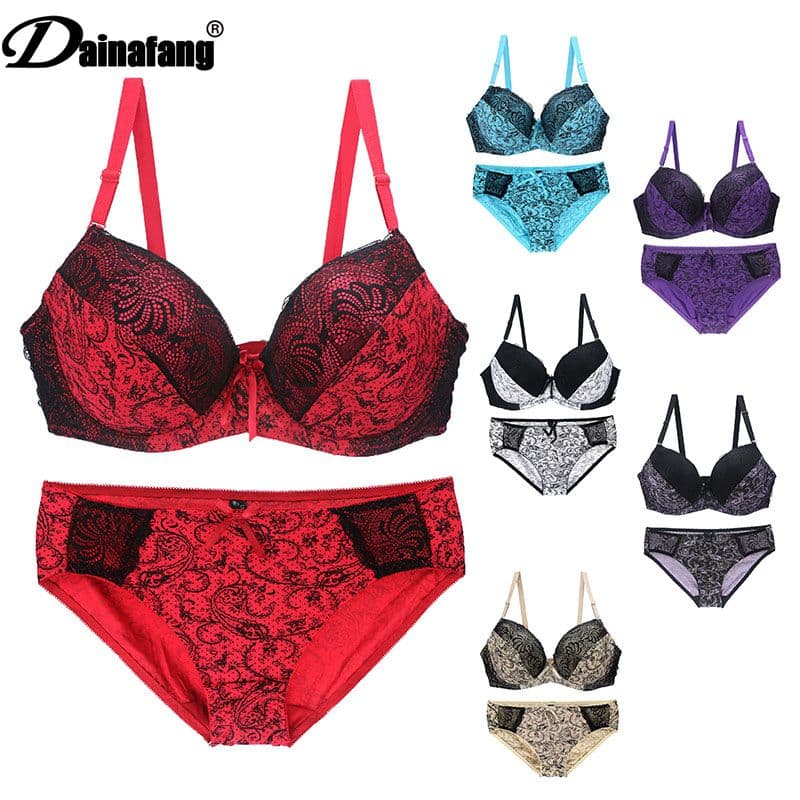 Lace Shoulder Strap Bra