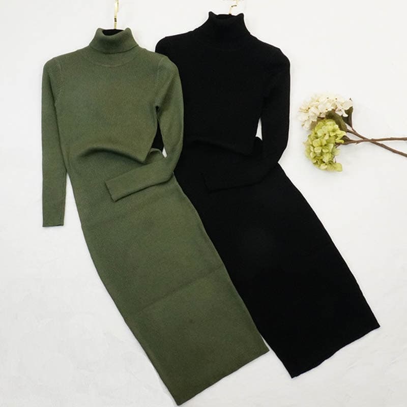 Women Knitted Dress