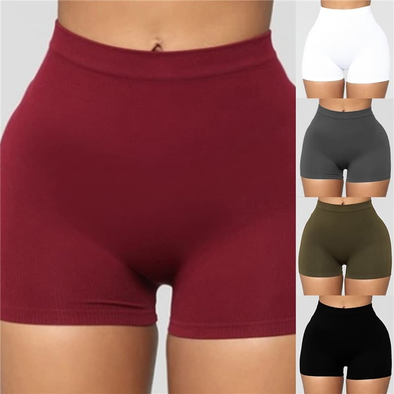 Elastic Waist Tight Fitness Short