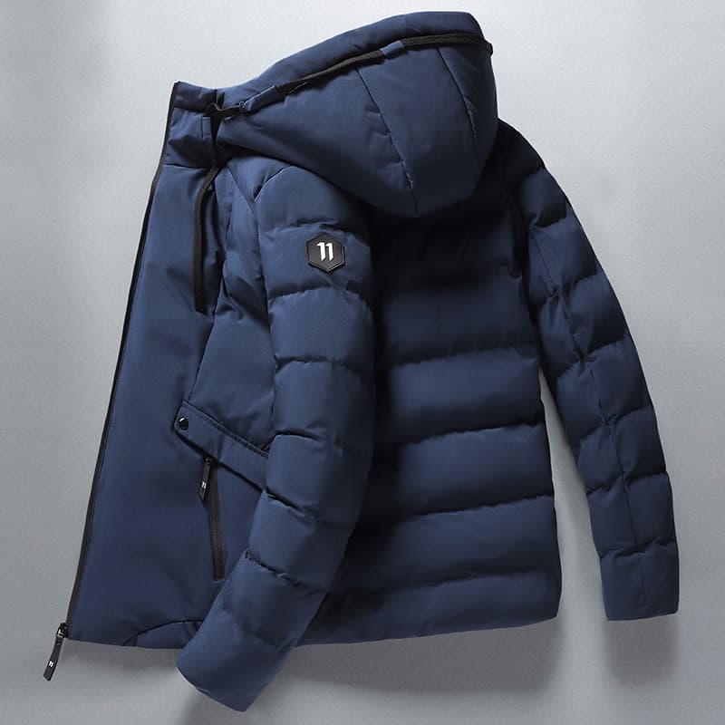 Winter Casual Thick Warm Waterproof Jacket Parkas Men Autumn New Outwear Windproof Hat Hooded Parkas Jacket Men