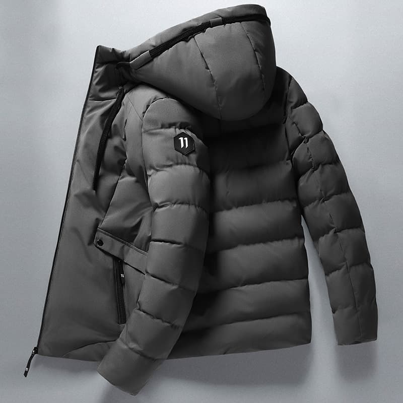 Winter Casual Thick Warm Waterproof Jacket Parkas Men Autumn New Outwear Windproof Hat Hooded Parkas Jacket Men