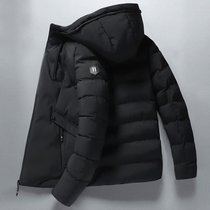 Winter Casual Thick Warm Waterproof Jacket Parkas Men Autumn New Outwear Windproof Hat Hooded Parkas Jacket Men