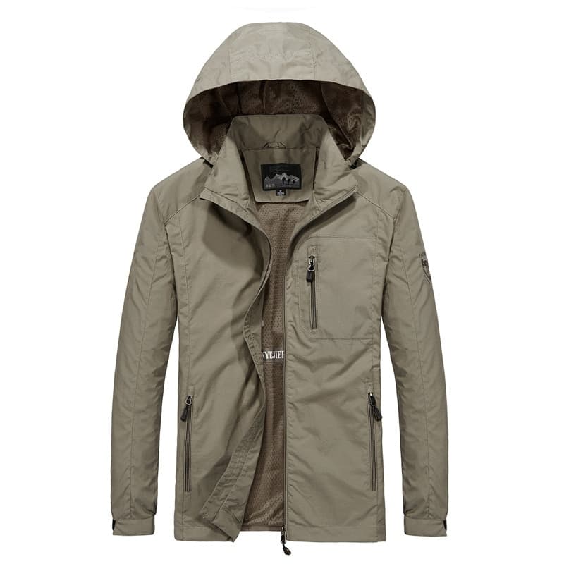Waterproof Military Windbreaker Jackets Hooded Water Proof Wind Breaker Casual Coat Male Clothing Autumn Jackets Men