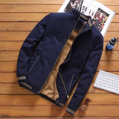 Thick Warm Windbreaker Jacket