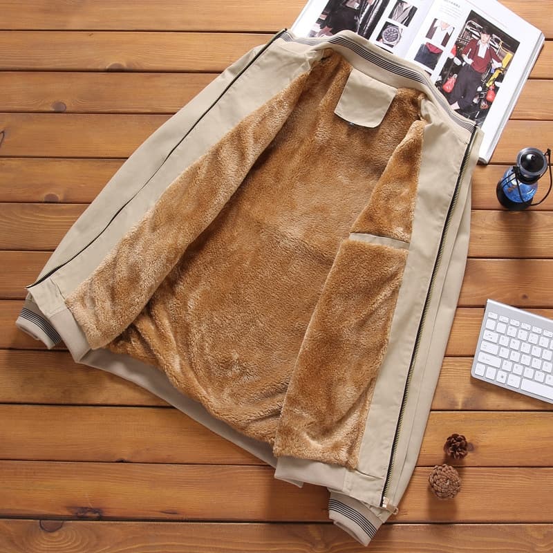 Thick Warm Windbreaker Jacket