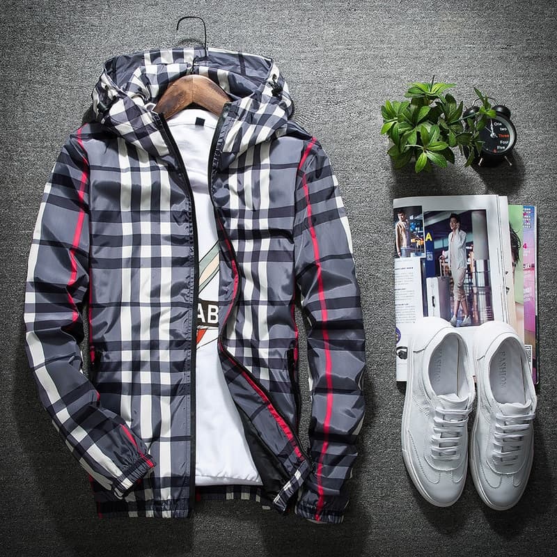 New autumn fashion men jacket street fashion brand men’s windbreaker thin hip hop top men’s jacket