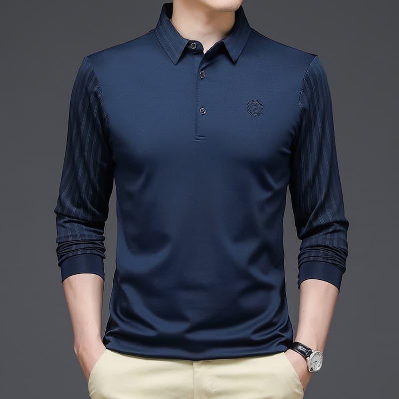 Men Casual Spring and Autumn T Shirt