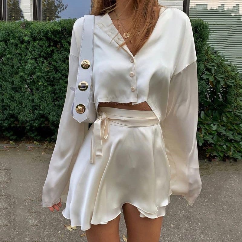 Sexy High Waist Mini Tennis Sports Skirts