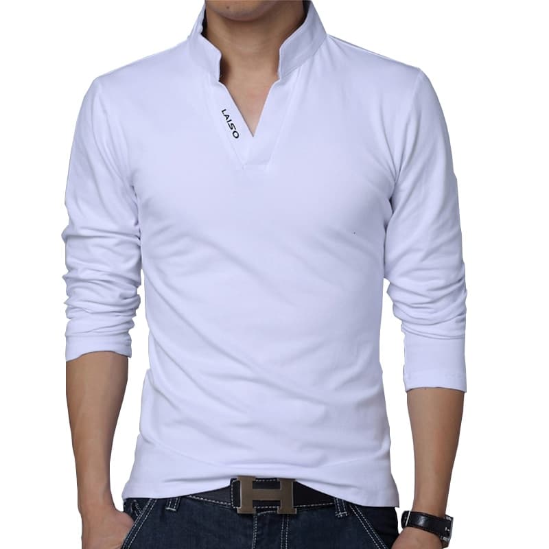 Men Spring Cotton T Shirt