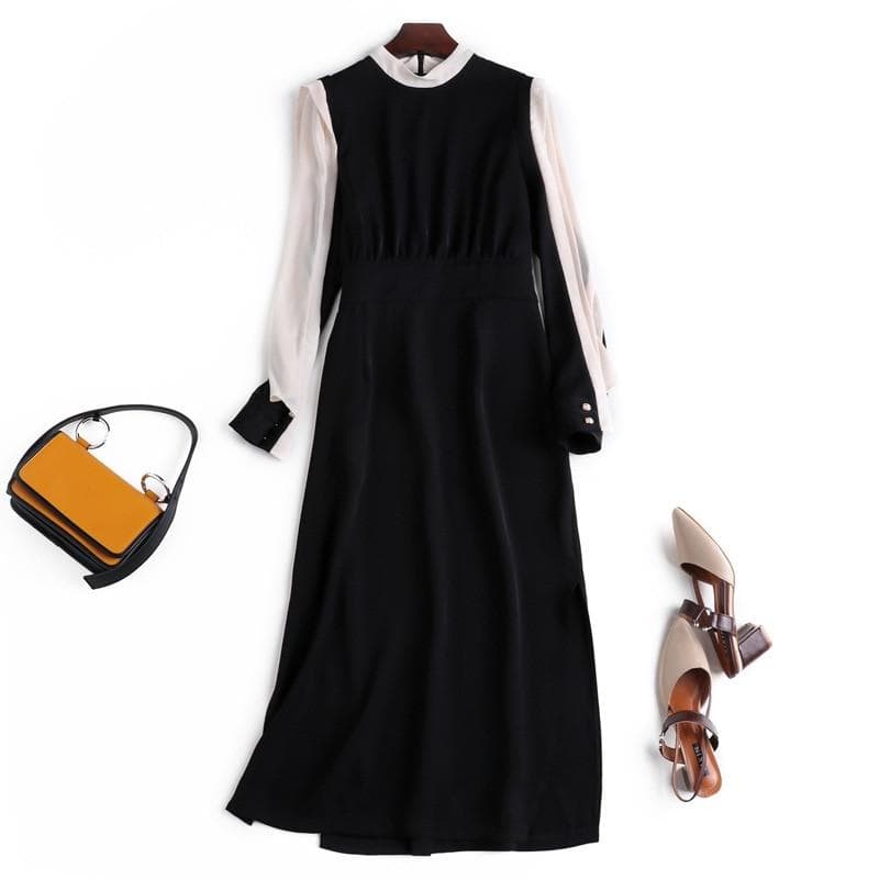 Women Autumn Classic Slim Dress