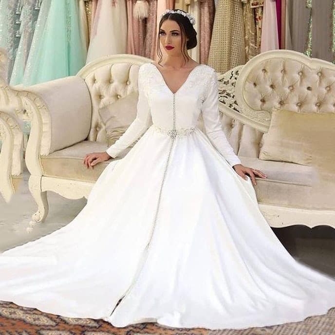 Women Moroccan Caftan Evening Dress
