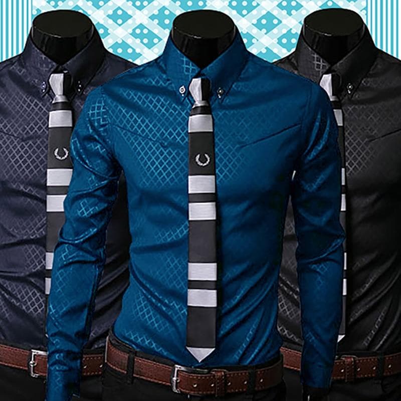 Men Business Style Dress shirt