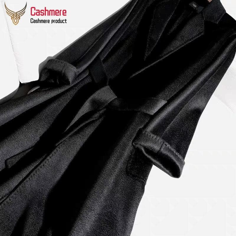 Women Winter Cashmere Coat Dress
