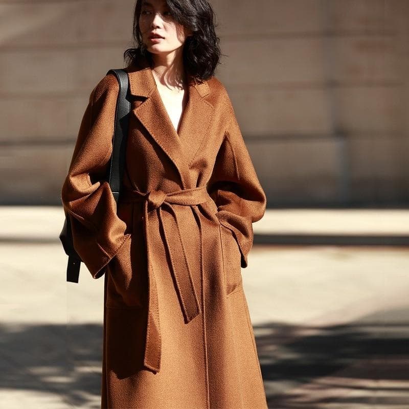 Women Classic Cashmere Wool Coat