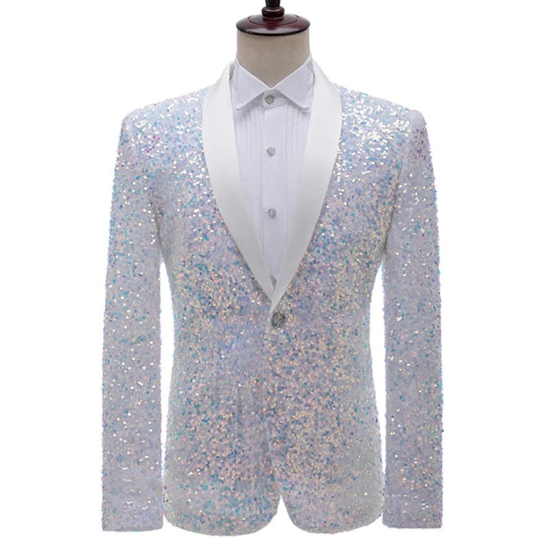 Men One Button Dress Suit
