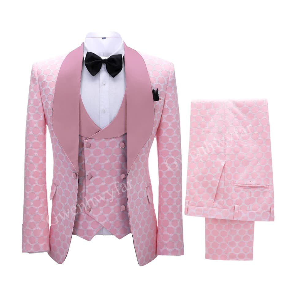 Polka Dot Dress Suit