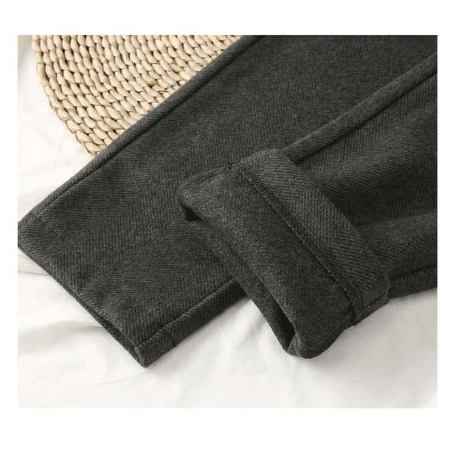 New Woolen Pants Women Harem Pencil Pants Autumn Winter High Waisted Casual Suit Pants Office Lady Women Trousers