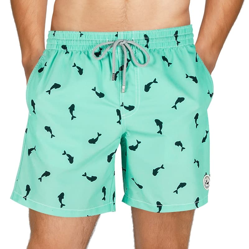 New Men Beach Shorts Surfing Boardshorts with Mesh Lining Mens Swimwear Beachwear Quick Dry Swimming Trunks for Men