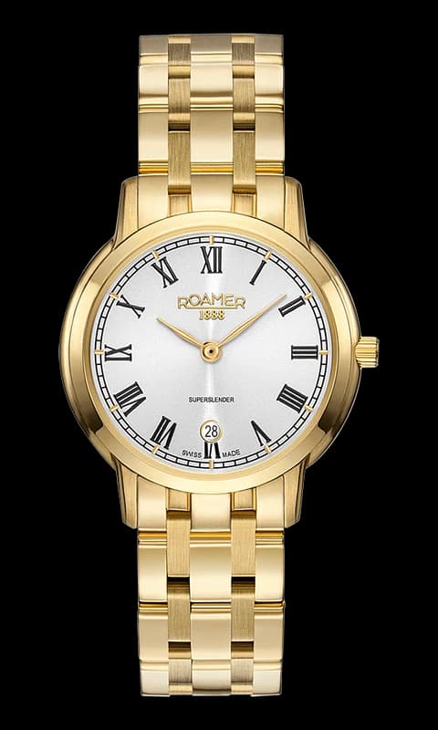 ROAMER SUPERSLENDER LADIES 515811 48 22 50 LUXURY WATCH FOR WOMEN