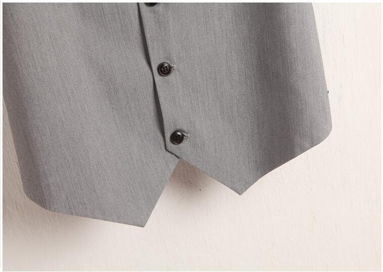 New Summer V Neck Vest Women Thin Loose Waistcoat Single Breasted Sleeveless Blazer Female Slim Short Vest Femme Slim Button