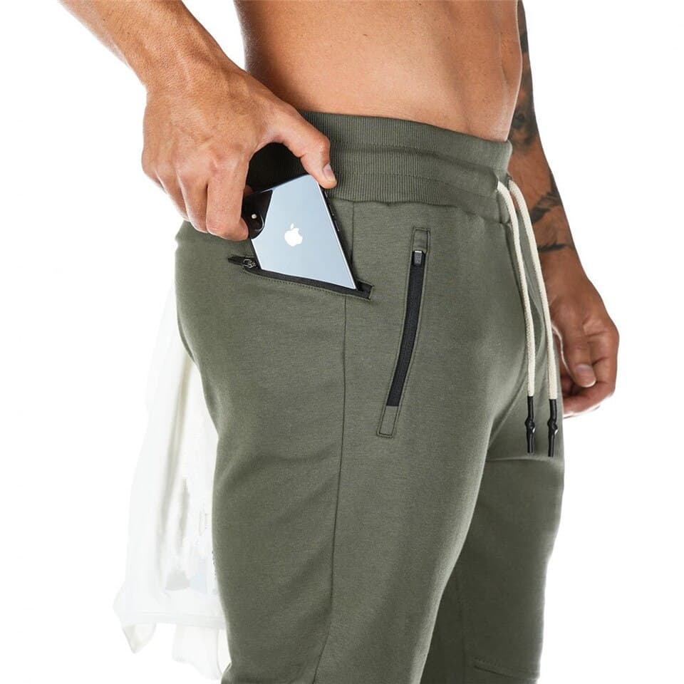 New Joggers Sweatpants Men Casual Pants Solid Colour Gym Fitness Workout Sportswear Trousers Autumn Winter Male Cross fit Track Pants