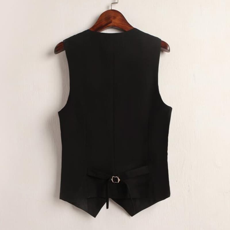 New Summer V Neck Vest Women Thin Loose Waistcoat Single Breasted Sleeveless Blazer Female Slim Short Vest Femme Slim Button