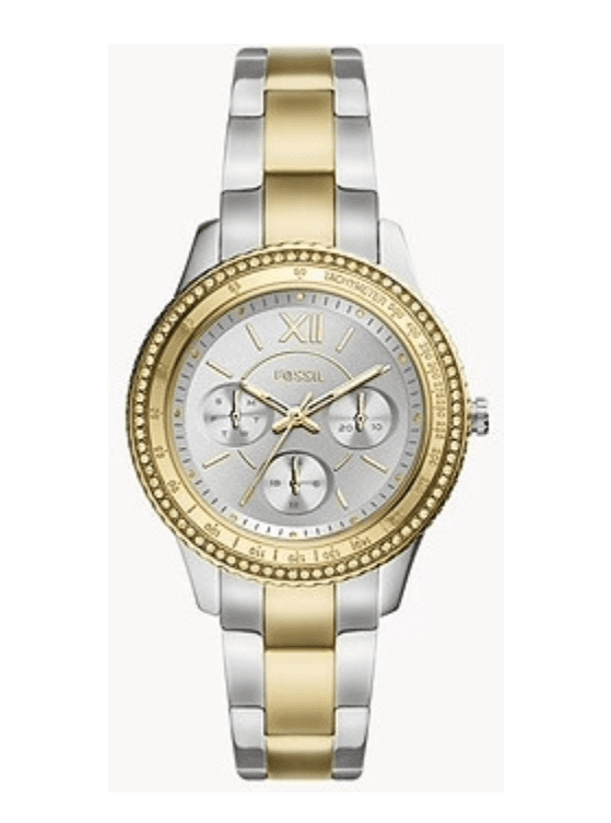 FOSSIL STELLA SPORT MULTIFUNCTION TWO-TONE – ES5107 LUXURY WATCH FOR WOMEN