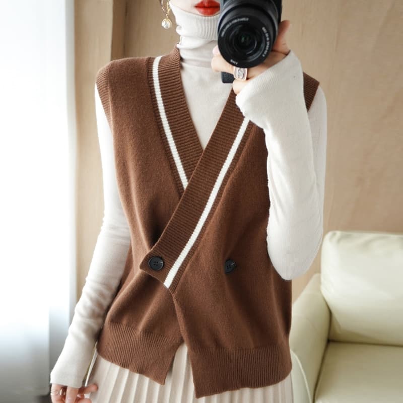 Women Cashmere Vest