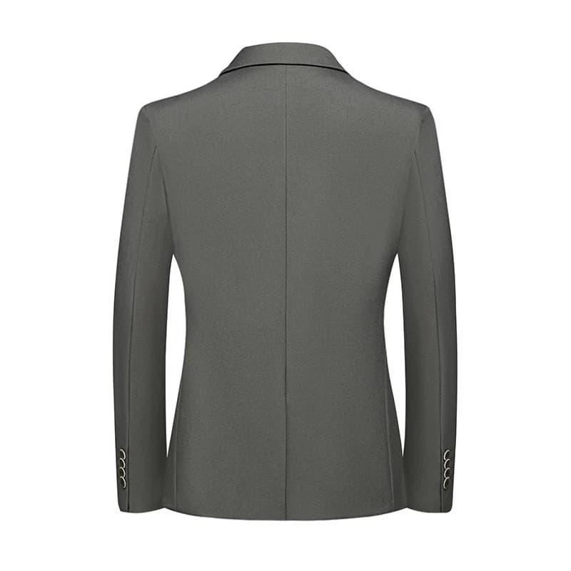 New Advanced Business Handsome Casual Four Seasons Polyester Mens Blazer