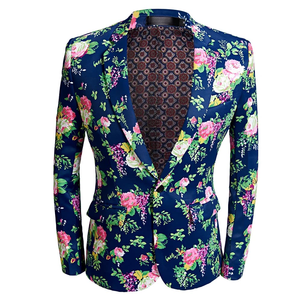 New Leopard Print Suit Blazer Party
