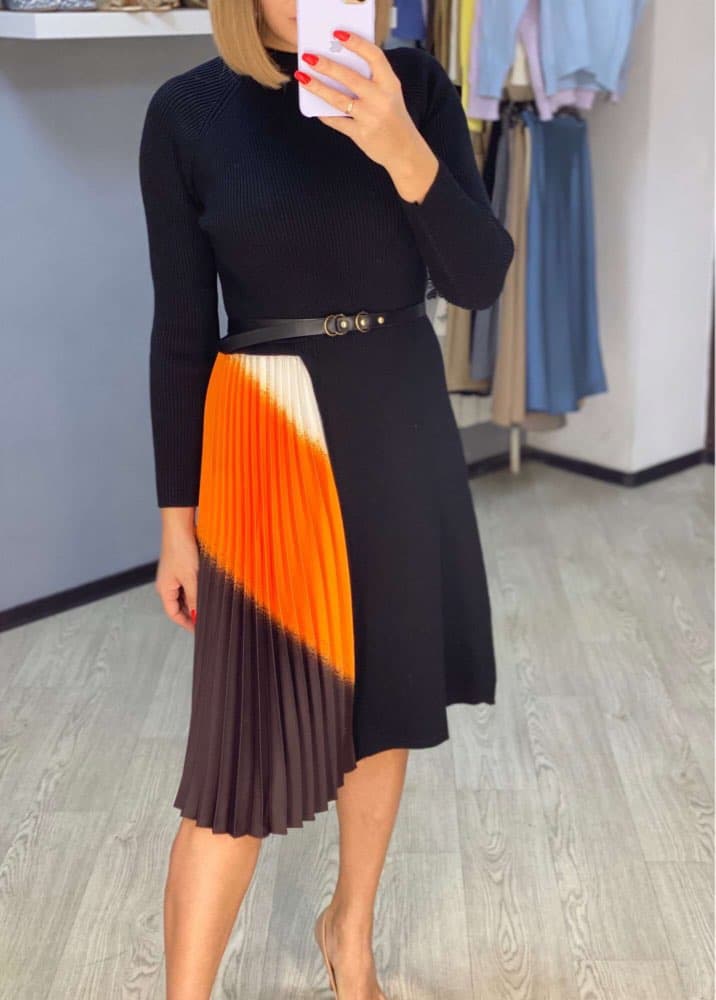 Women Elegant Gradient Dress