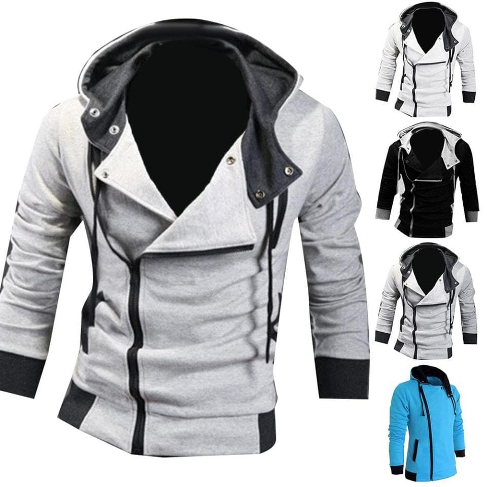 Men Plus Size Sweatshirt Jackets