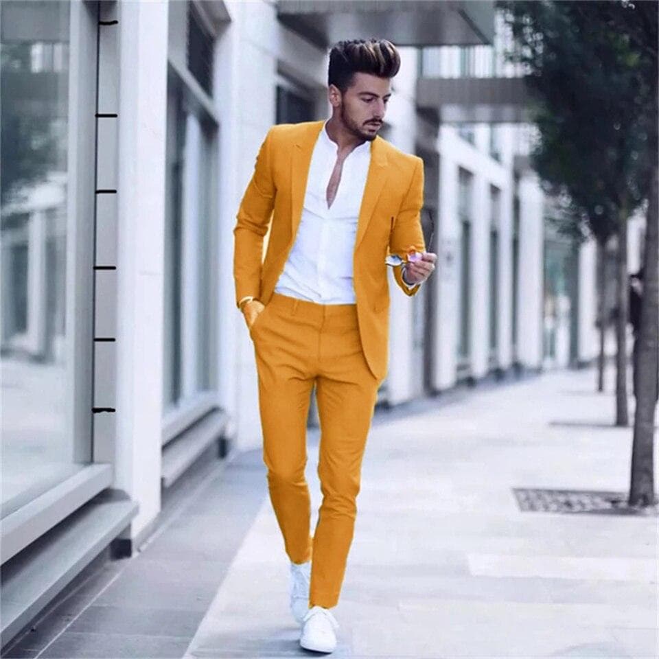 Men Casual Fashion Dress Suits