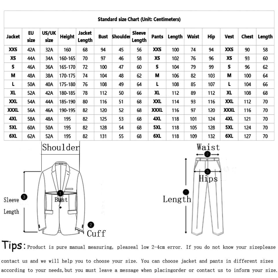 New Men Groom Slim Fit Dress Suit White Suit Male Wedding Standard Size Blazer Set Tuxedo(Jacket+Pant+Vest)