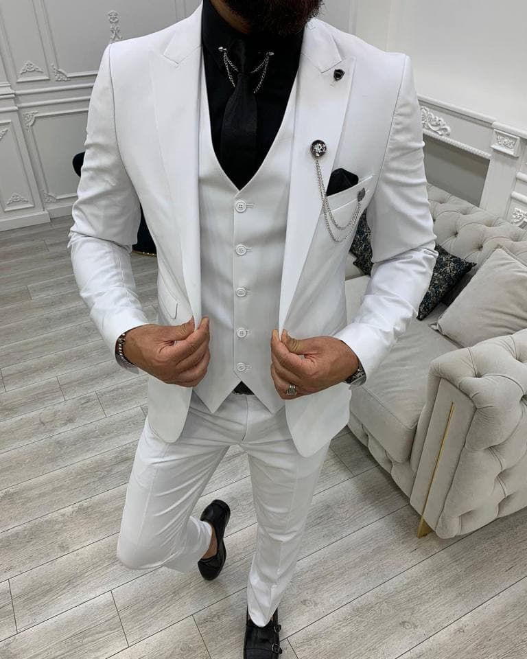 Men Groom Slim Fit Dress Suit