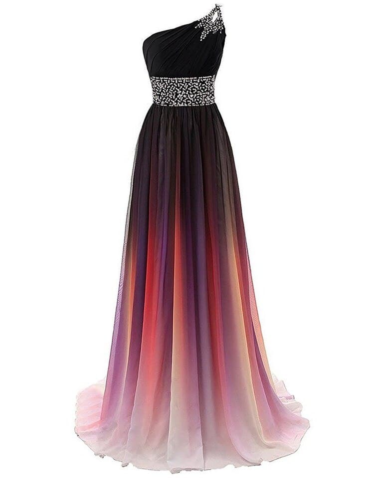 New Women Elegant One Shoulder Dresses Bridesmaid Crystal Sequined Sleeveless Prom Gown For Wedding Party 4 colours Robe De Soriee
