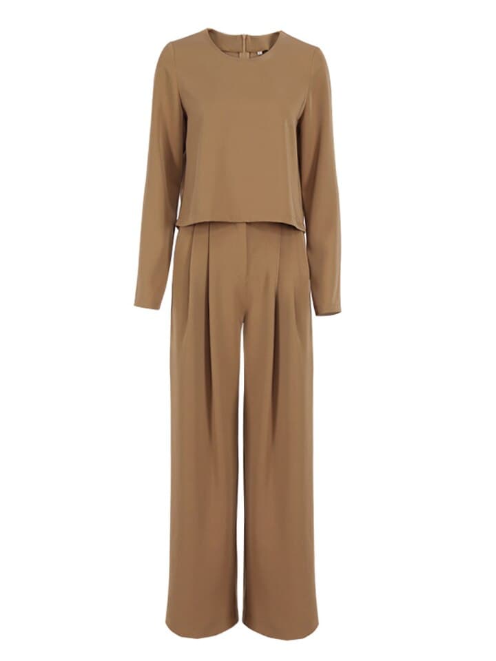New Women Classic Wide Pants Floor Length Pleated Loose Women Trousers Spring Wide Leg Pants Vintage Female Palazzo Pants