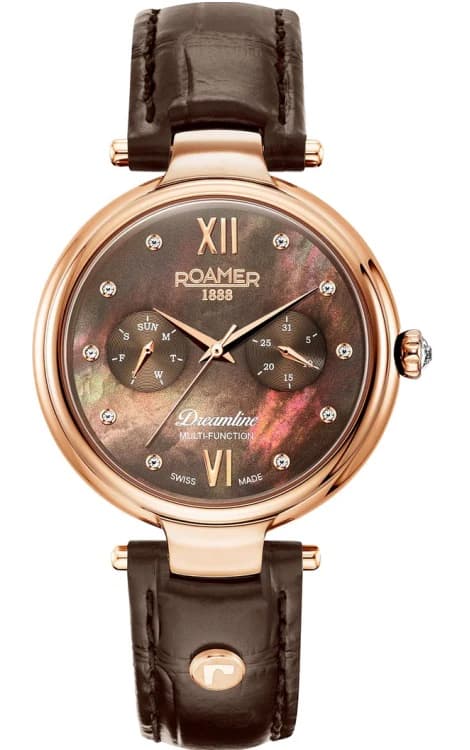 ROAMER DREAMLINE MULTIFUNCTION 600821 49 69 05 LUXURY WATCH FOR WOMEN