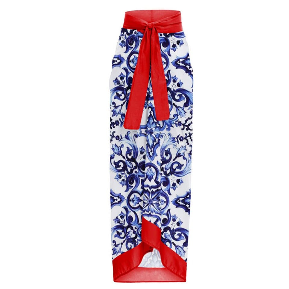 New Women Swimwear One Piece Luxury Swimsuit with Skirt Bikini Backless Beach Dress Designer Bathing Suit Summer Surf Wear