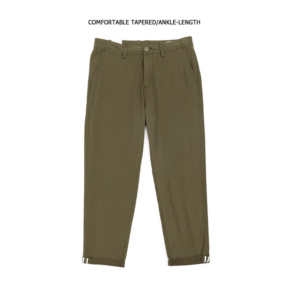 New Autumn Winter New Casual Pants Men Cotton Slim Fit Chinos Fashion Trousers Male Brand Clothing Plus Size Pant 482