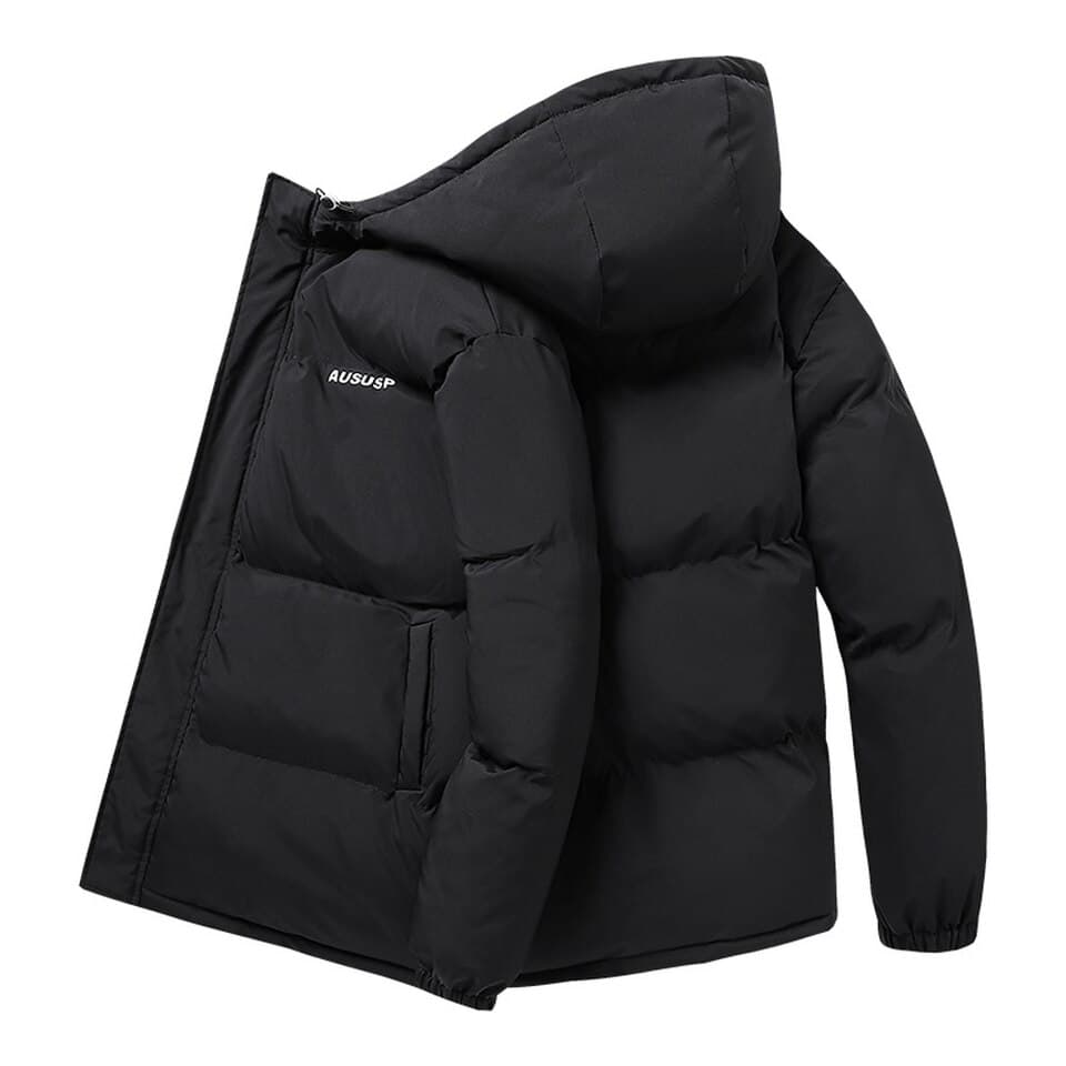 New Men White Duck Down Jacket Warm Hooded Thick Puffer Jacket Coat Male Casual High Quality Overcoat Thermal Winter Parka Men 5XL