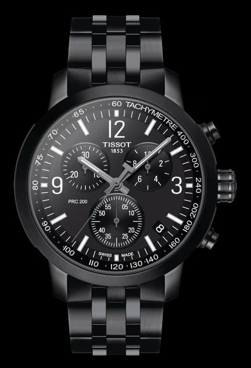 TISSOT PRC 200 CHRONOGRAPH T1144173305700 Black Face Luxury Watch For Men