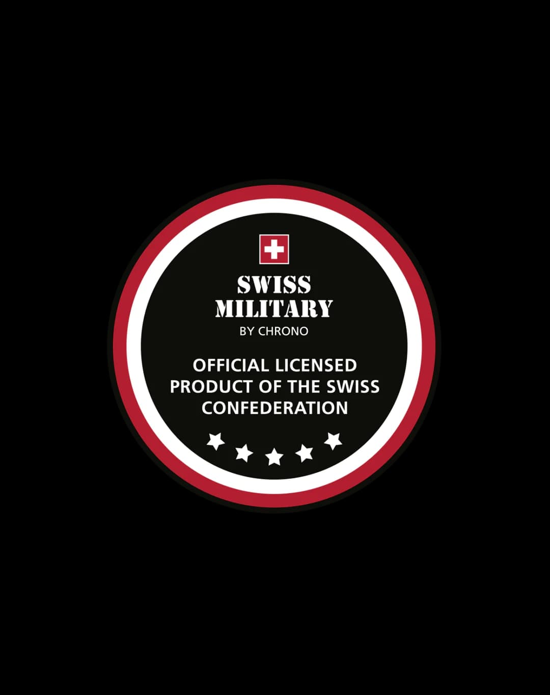 SWISS MILITARY SMA34075.06 SWISS MADE AUTOMATIC DIVE WATCH 500M Black Luxury Watch For Men