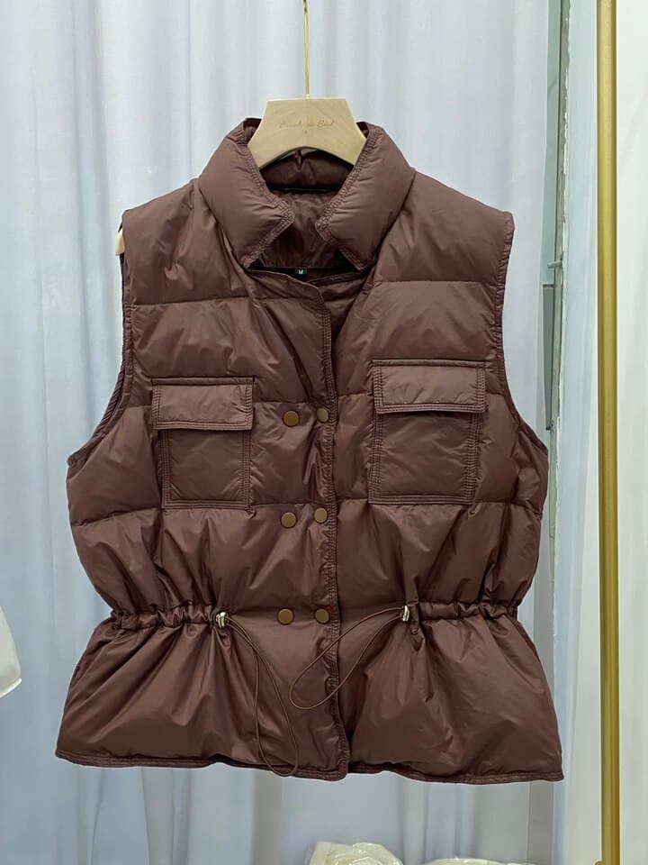 New Ultra Light Down Vest Women Short Vest Windproof Lightweight Warm Waistcoat Female White Duck Down Down Coat Sleeveless