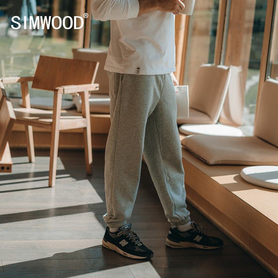 New Autumn Winter New Jogger Pants Men Drawstring Trousers Casual Comfortable Tracksuits Plus Size Gym Pants SJ130835