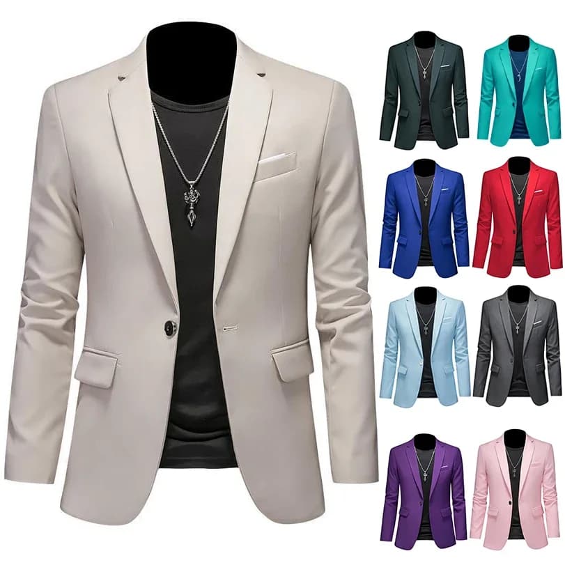 Casual Business Men's Blazer