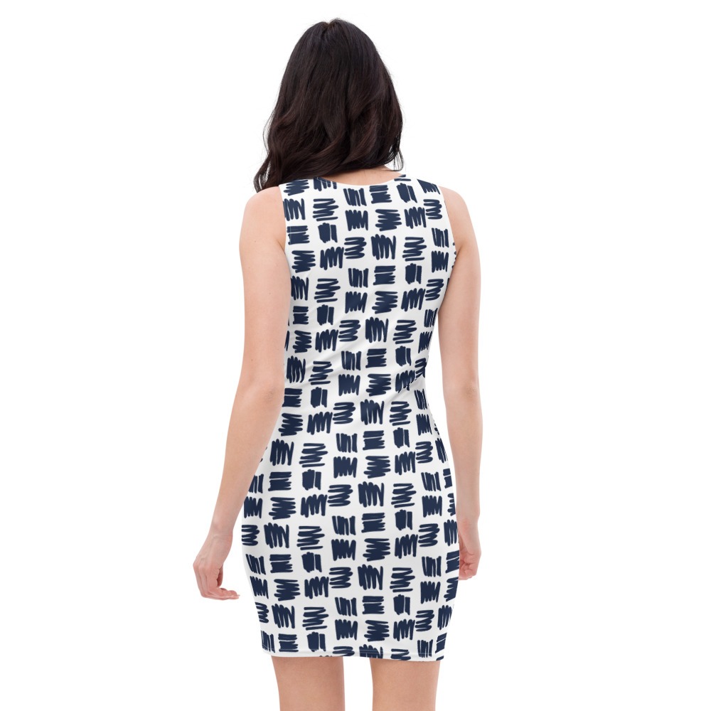 New Dresses For Women Round Neck Sleeveless Sublimation Cut & Sew Women Dress