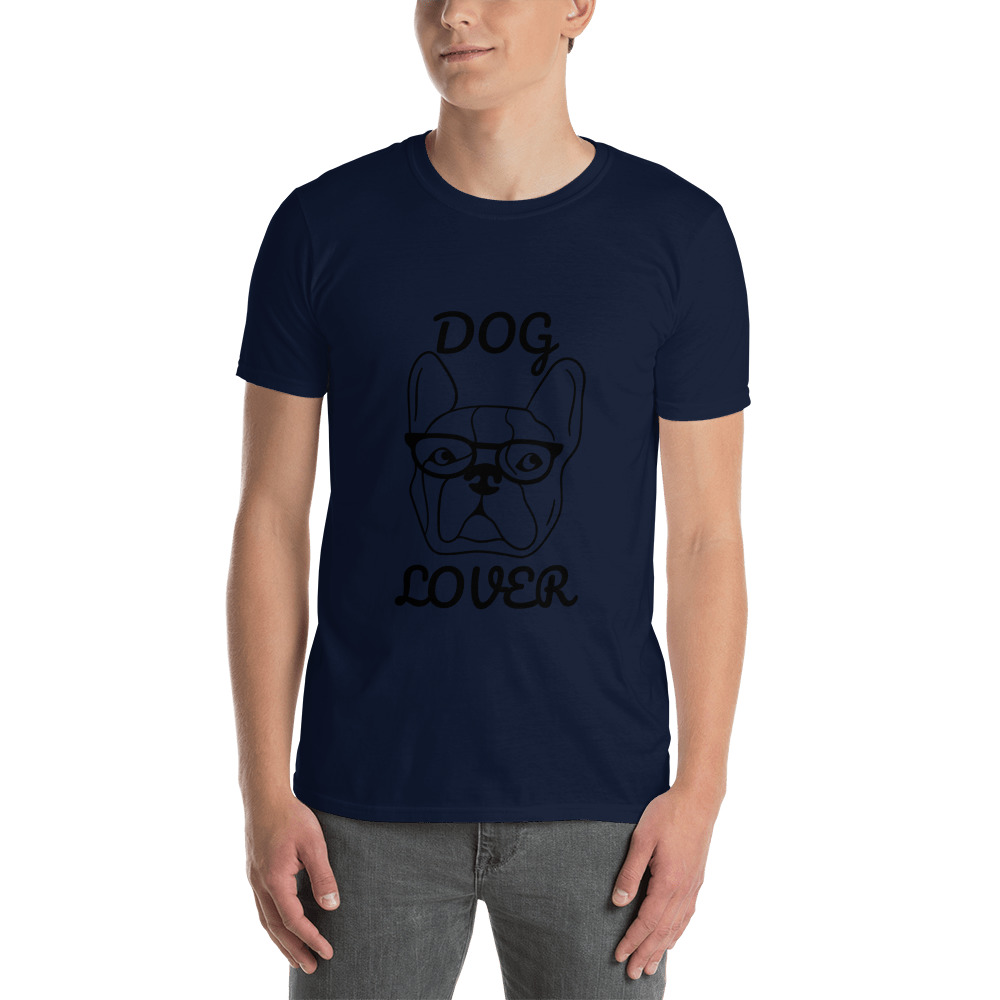 New Unisex Short Sleeves Tee Crew Neck Dog Lovers T Shirt