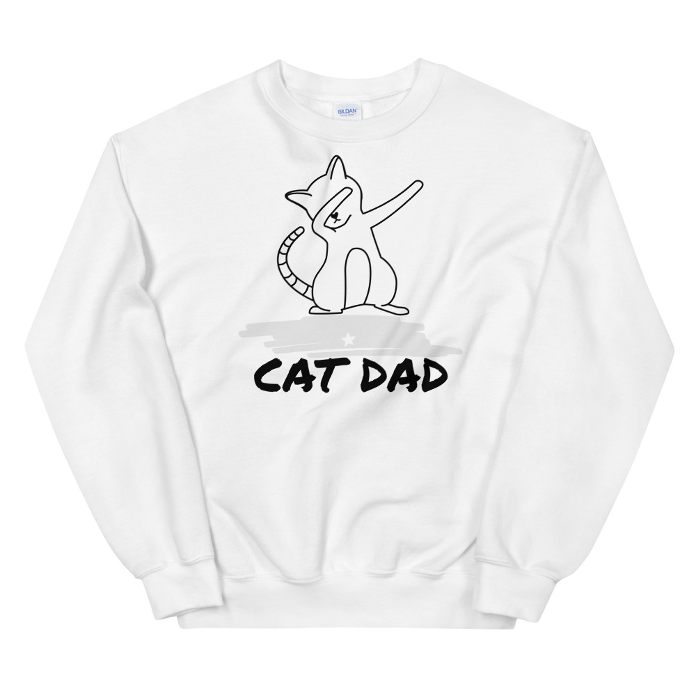 Sweatshirt New Unisex Long Sleeves Cat Lovers Crew Neck For men